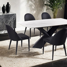 Load image into Gallery viewer, Lenvik 7 Pc Dining Table Set White
