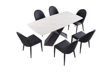 Load image into Gallery viewer, Lenvik 7 Pc Dining Table Set White
