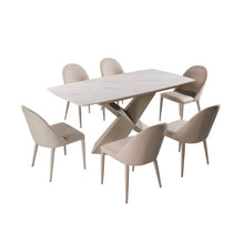 Load image into Gallery viewer, Lenvik 7 Pc Dining Table Set

