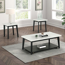 Load image into Gallery viewer, Thisted Rectangle Marble Coffee Table w/ Casters
