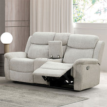 Load image into Gallery viewer, Sandbach Manual Reclining Loveseat With Console
