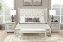 Load image into Gallery viewer, Stella Mia 4 Pc 5 Pc Queen Bedroom Set White &amp; White
