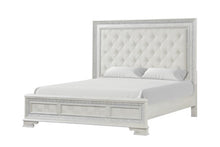 Load image into Gallery viewer, Stella Mia E.King &amp; Queen Bed White &amp; White
