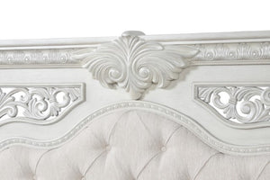 Promenade E.King & Queen Bed Brown & White