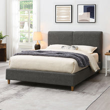 Load image into Gallery viewer, Stavern Bed Black &amp; Grey
