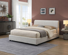 Load image into Gallery viewer, Vertham E.King, Full, &amp; Queen Bed White &amp; Black
