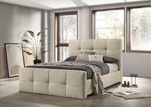 Load image into Gallery viewer, Merced Bed Gray &amp; Ivory
