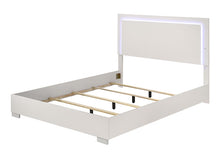Load image into Gallery viewer, Sinistra E.King &amp; Queen Bed White, Black &amp; Beige
