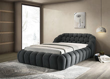 Load image into Gallery viewer, Newquay Bed Black, White, &amp; Gray

