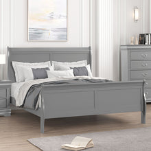 Load image into Gallery viewer, Louis Philippe Full, Twin, Full, &amp; King Bed Black, Grey, Brown &amp; White
