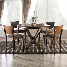 Load image into Gallery viewer, Marina 5 PC Dining Table Set Walnut
