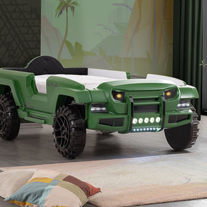 Randlar Bed Pink, Green, & Black