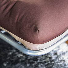 Load image into Gallery viewer, Aksel Black/Red Futon Mattress, Khaki &amp; Brown
