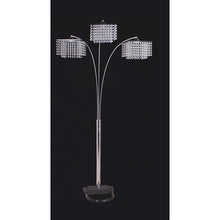 Load image into Gallery viewer, TINA Arch Lamp, Hanging Crystal
