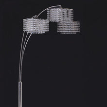 Load image into Gallery viewer, TINA Arch Lamp, Hanging Crystal image
