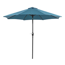 Load image into Gallery viewer, Soli 9' Outdoor Umbrella w/ Auto Tilt + 21" Round Base

