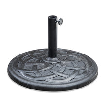 Load image into Gallery viewer, Soli 9&#39; Outdoor Umbrella w/ Auto Tilt + 21&quot; Round Base
