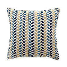 Load image into Gallery viewer, DROPP 18&quot; X 18&quot; Pillow, Blue &amp; Yellow (2/CTN) image
