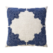 Load image into Gallery viewer, Beth Natural/Indigo 20&quot; X 20&quot; Pillow, Natural &amp; Indigo (2/CTN) image
