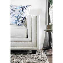 Load image into Gallery viewer, Ilse Off-White/Blue Love Seat
