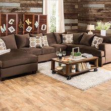 Load image into Gallery viewer, WESSINGTON Chocolate U-Shaped Sectional image
