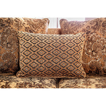 Load image into Gallery viewer, NICANOR Tan/Gold Sofa
