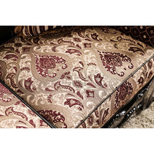 Load image into Gallery viewer, Quirino Burgundy/Dark Brown Sofa
