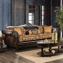 Load image into Gallery viewer, Quirino Tan/Dark Brown Sofa image
