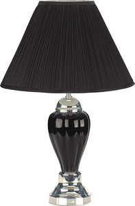 Pottery Black Table Lamp