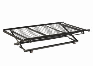 Classic Black Pop-Up Trundle Bed