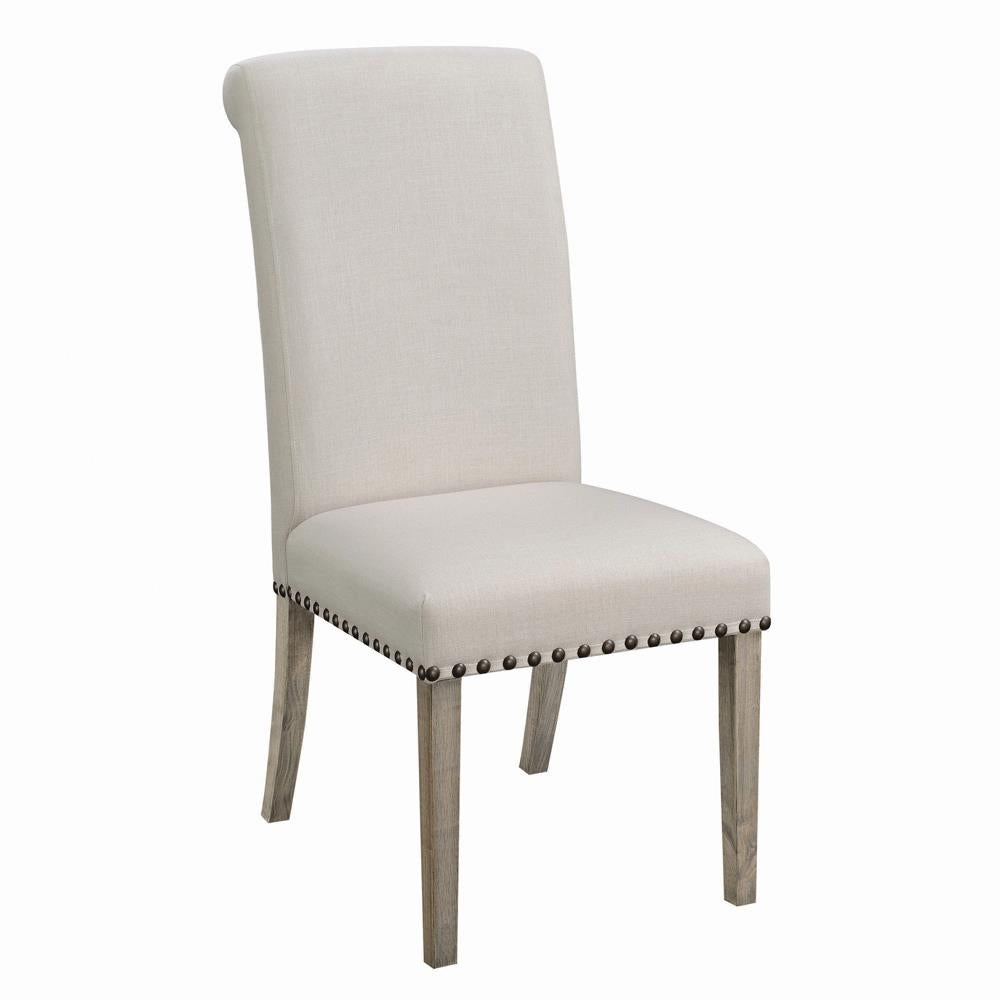 Taylor Beige Upholstered Parson Dining Chair