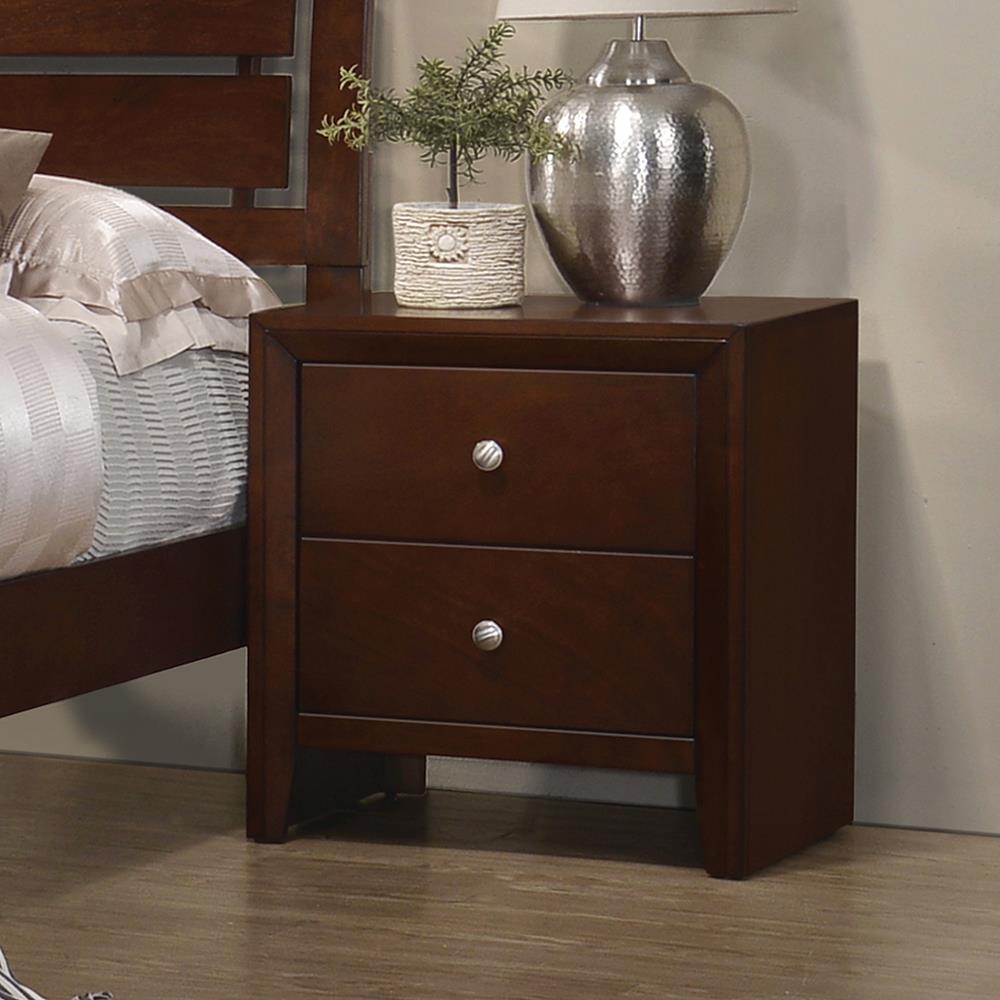 Serenity Rich Merlot Nightstand