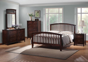 Tia Cappuccino King Bed