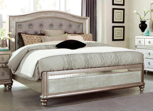 Bling Game Metallic Eastern King Bed