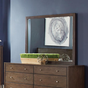 Lompoc Mid-Century Modern Cappuccino Mirror