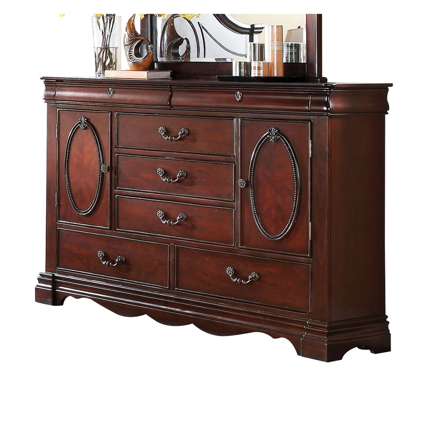 Estrella Dark Cherry Dresser