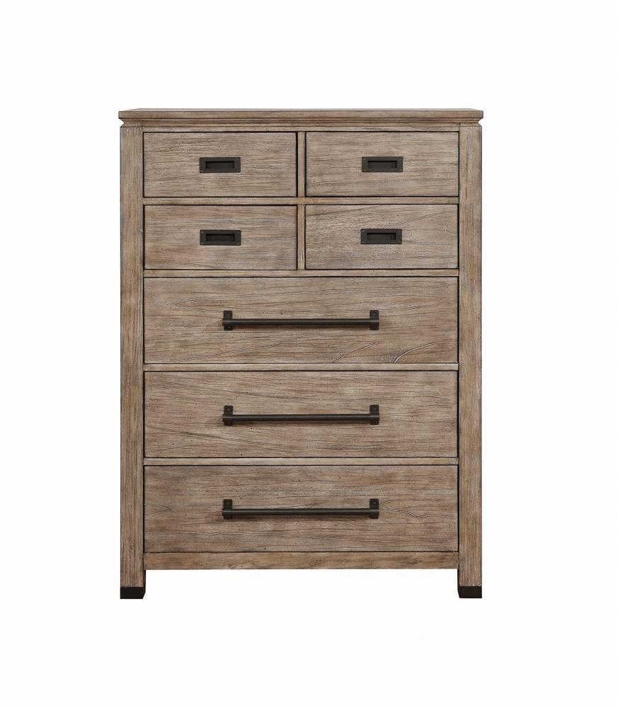 Meester Rustic Barn Door Chest