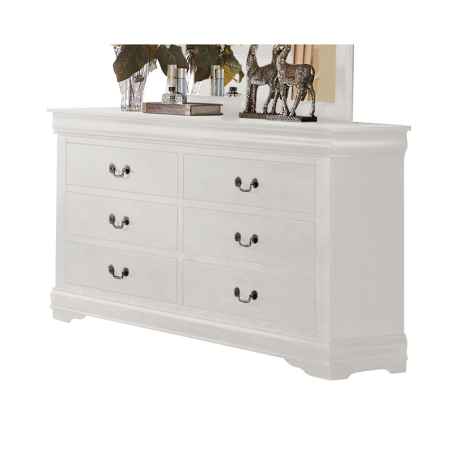 Louis Philippe White Dresser