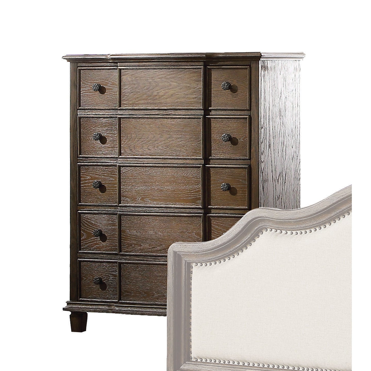 Baudouin Weathered Oak Chest