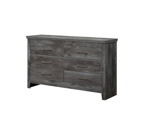 Vidalia Rustic Gray Oak Dresser