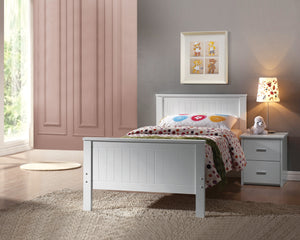 Bungalow White Twin Bed