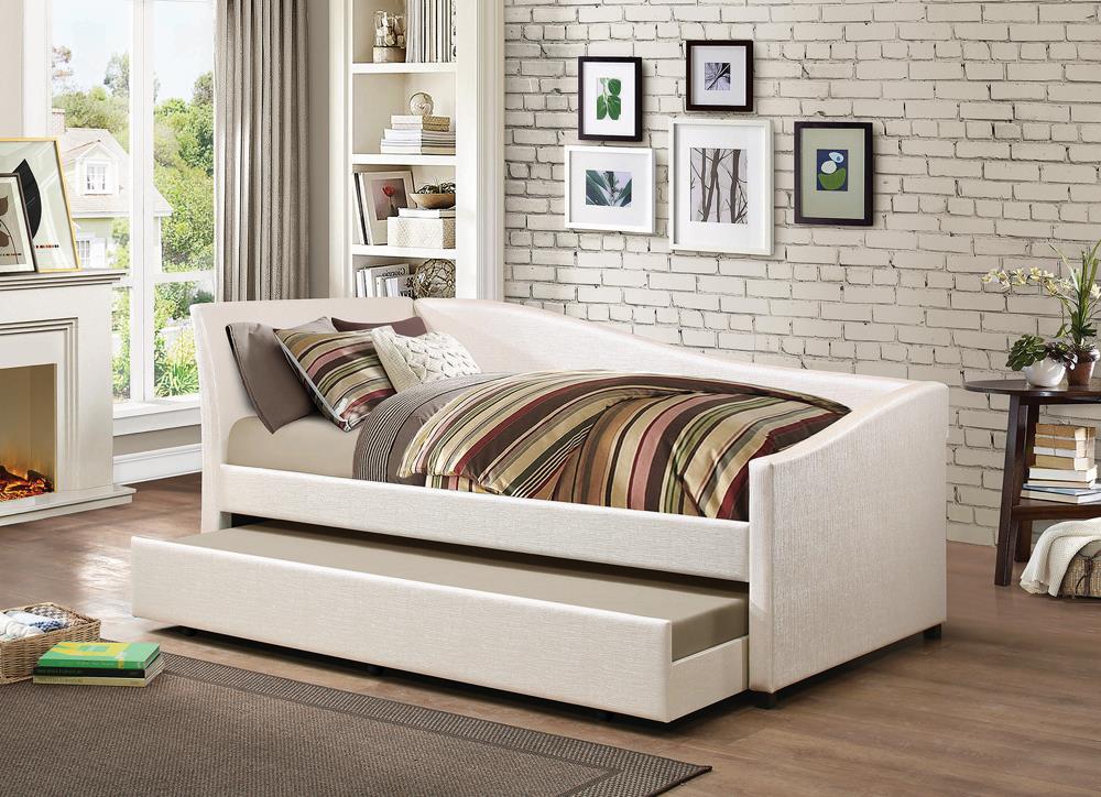 Hollywood Glam Ivory Daybed