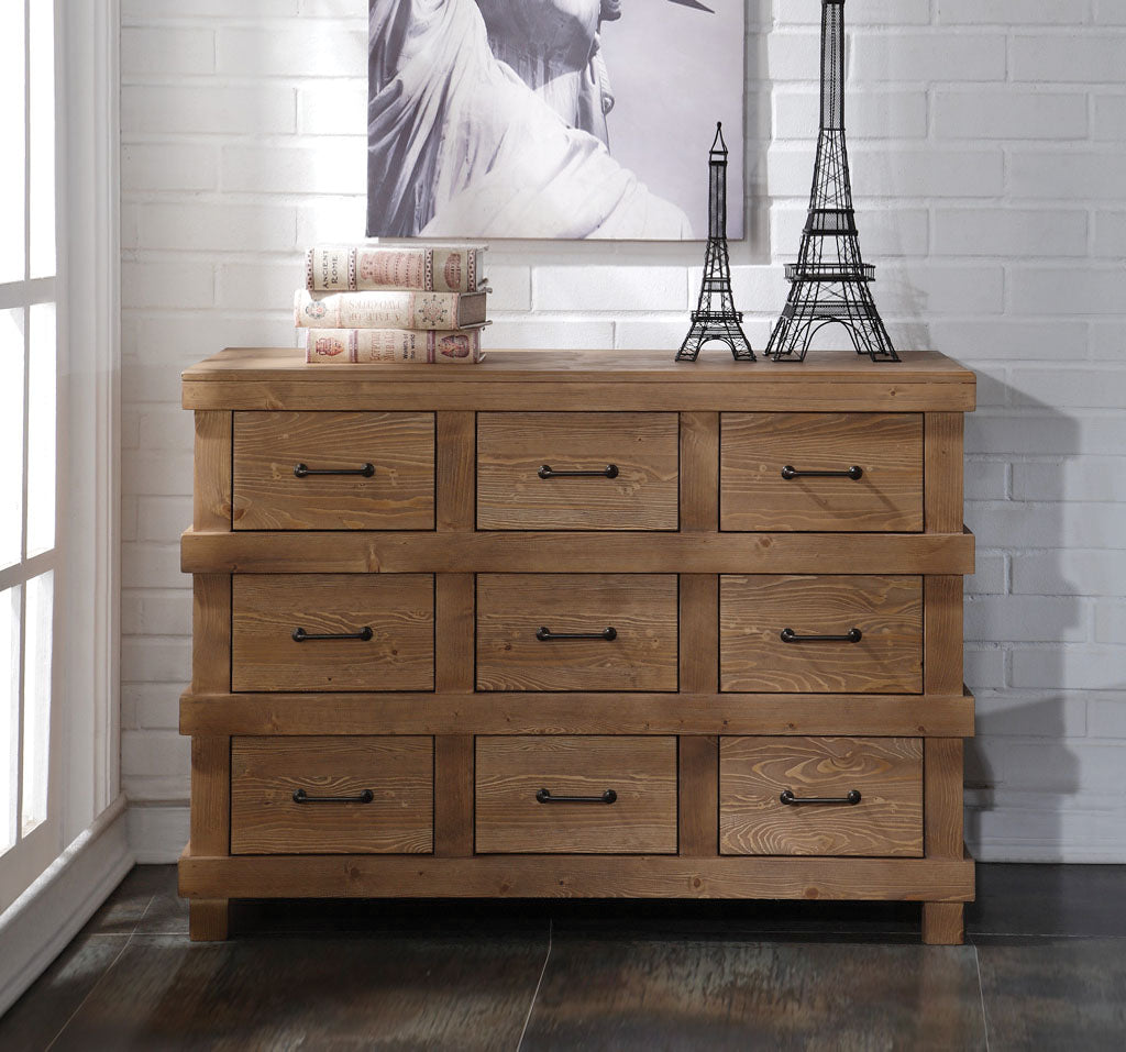 Adams Antique Oak Dresser