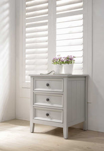 Elodi Light Gray Nightstand