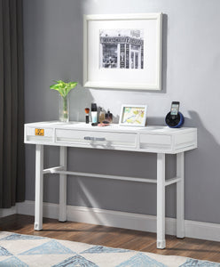 Cargo White Vanity Desk