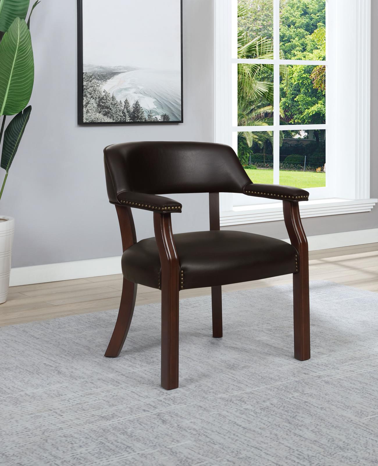 Modern Brown Office Chair