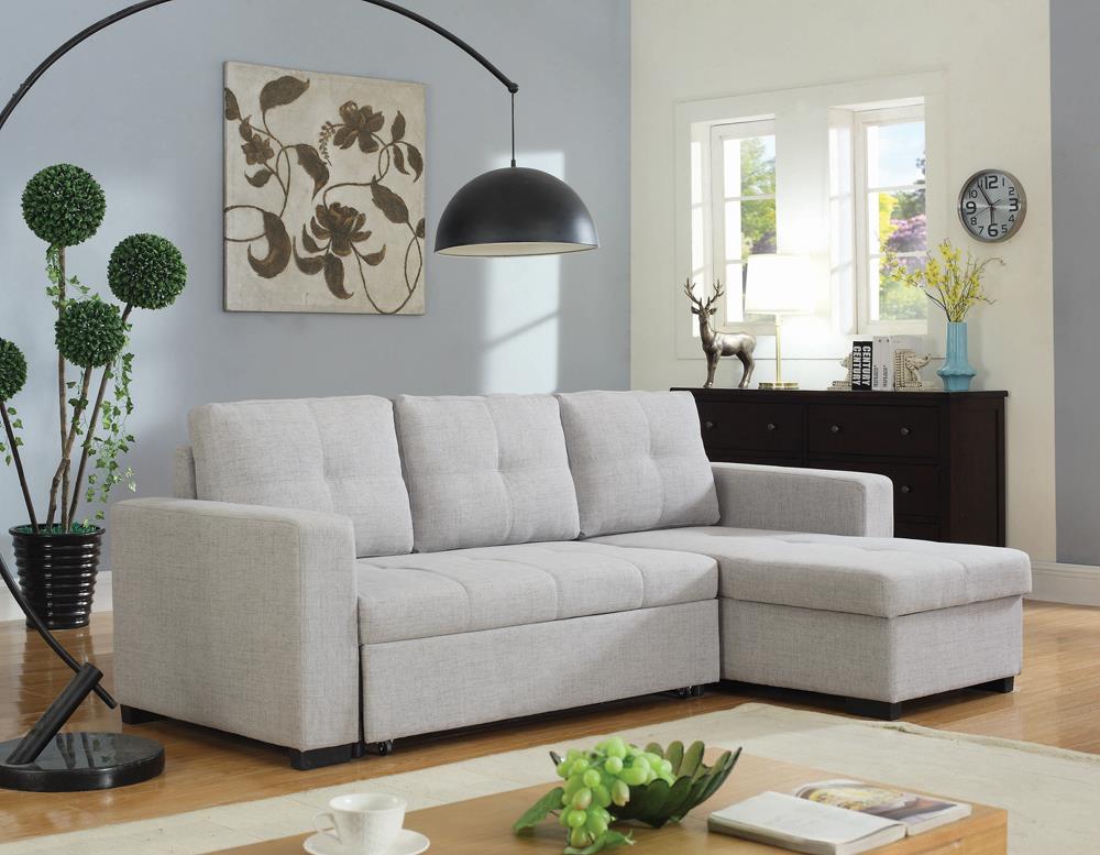 Everly Contemporary Grey Sofa