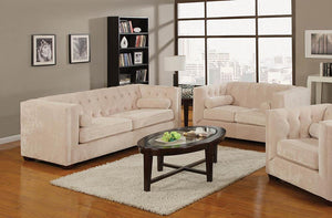Alexis Almond Two-Piece Living Room Set