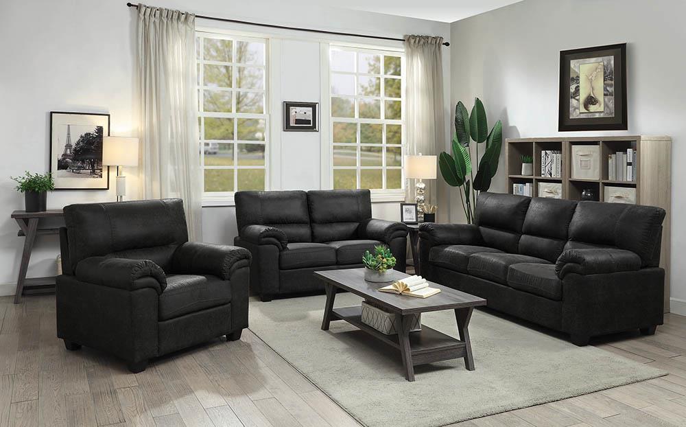 Ballard Casual Charcoal Sofa