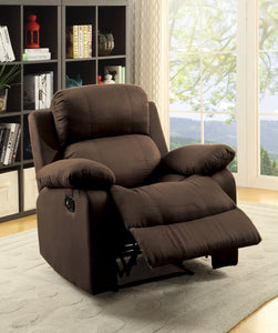 Parklon Chocolate Microfiber Recliner (Motion)